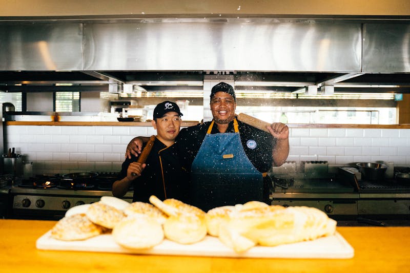 Pizza factory kitchen operations